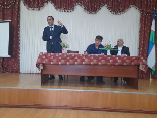 Toshkent davlat yuridik universiteti qoshidagi akademik litseyda navbatdagi davra suhbati bo`lib o`tdi