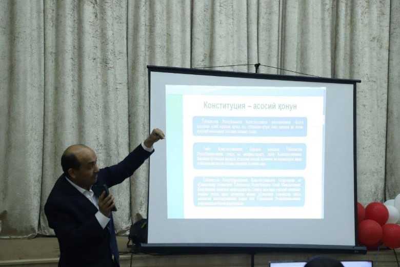 Oltariq tumanida "Konstitutsiya – davlatning Asosiy qonuni" mavzusida seminar bo`lib o`tdi. 