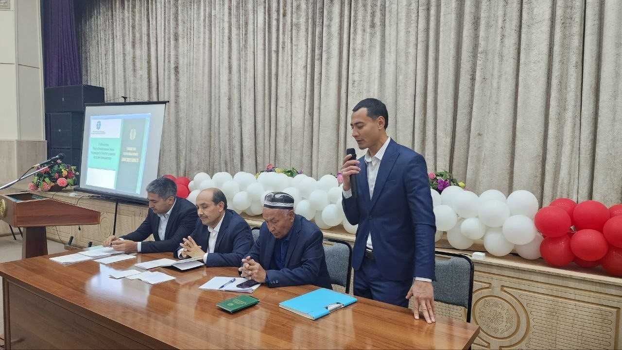 Oltiariq tumanida navbatdagi davra suhbati bo`lib o`tdi