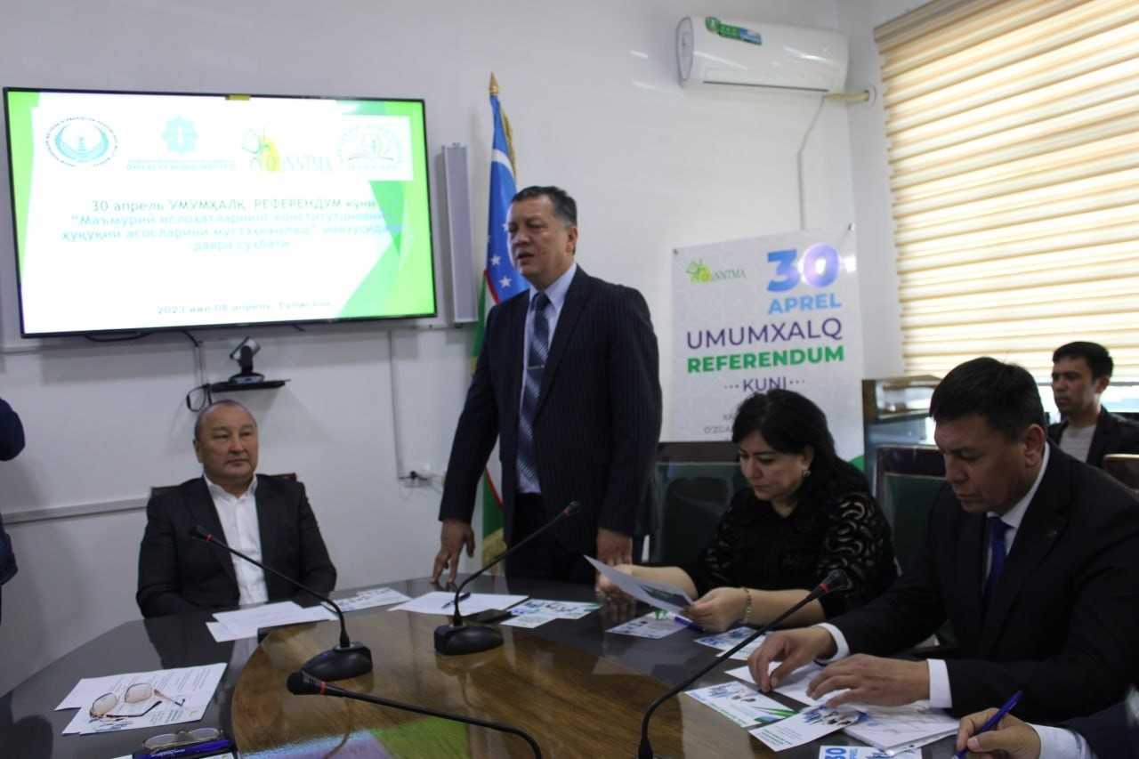 Ma’muriy islohotlarning  konstitutsiyaviy-huquqiy asoslarini mustahkamlash