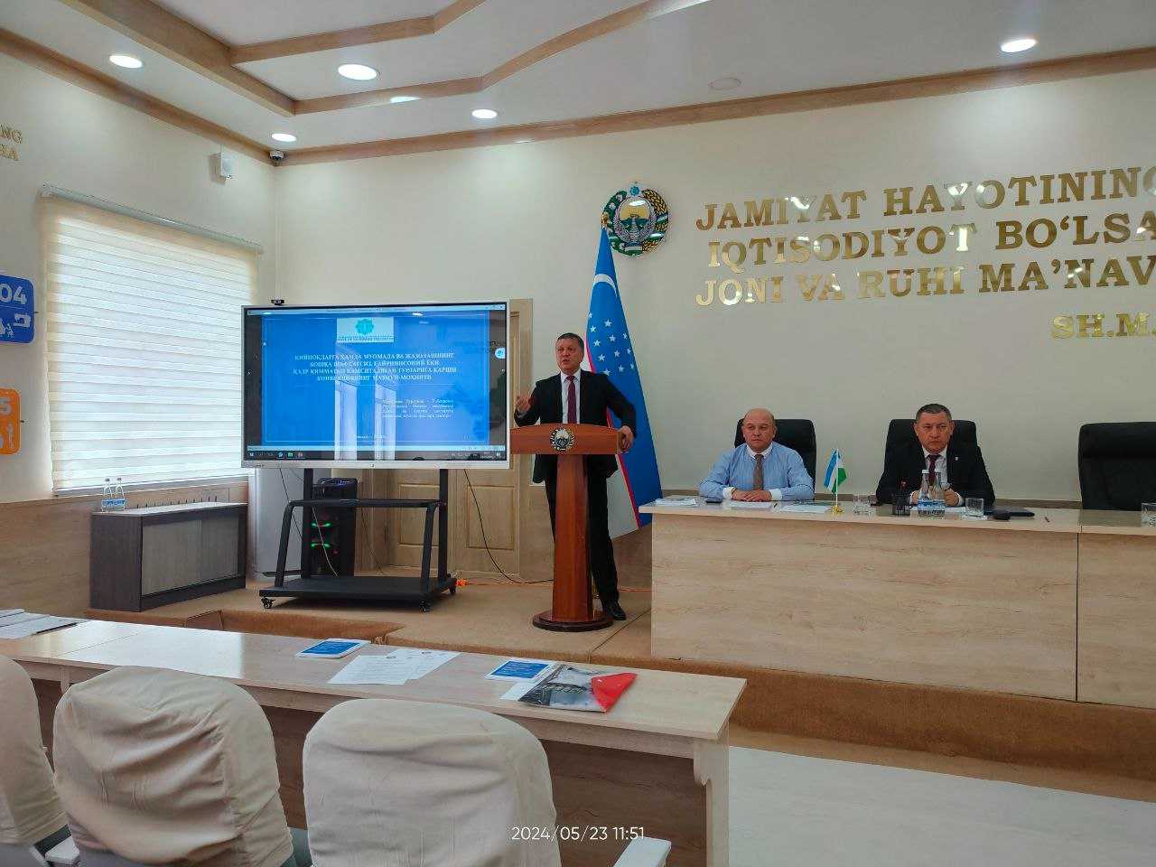 Urganch shahrida 2 kunlik o‘quv kursi o‘z ishini boshladi