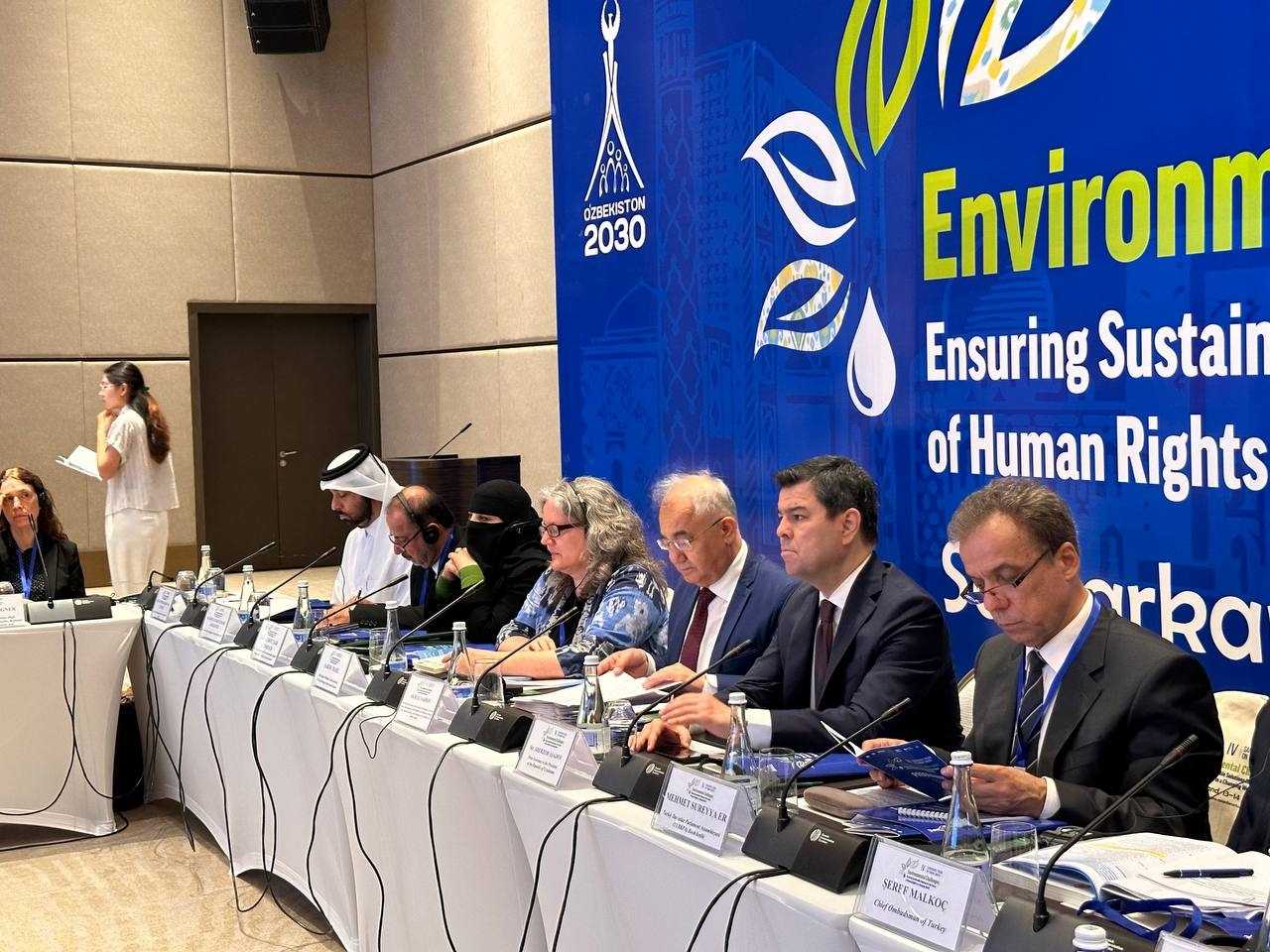 Inson huquqlari bo‘yicha IV Samarqand forumi boshlandi