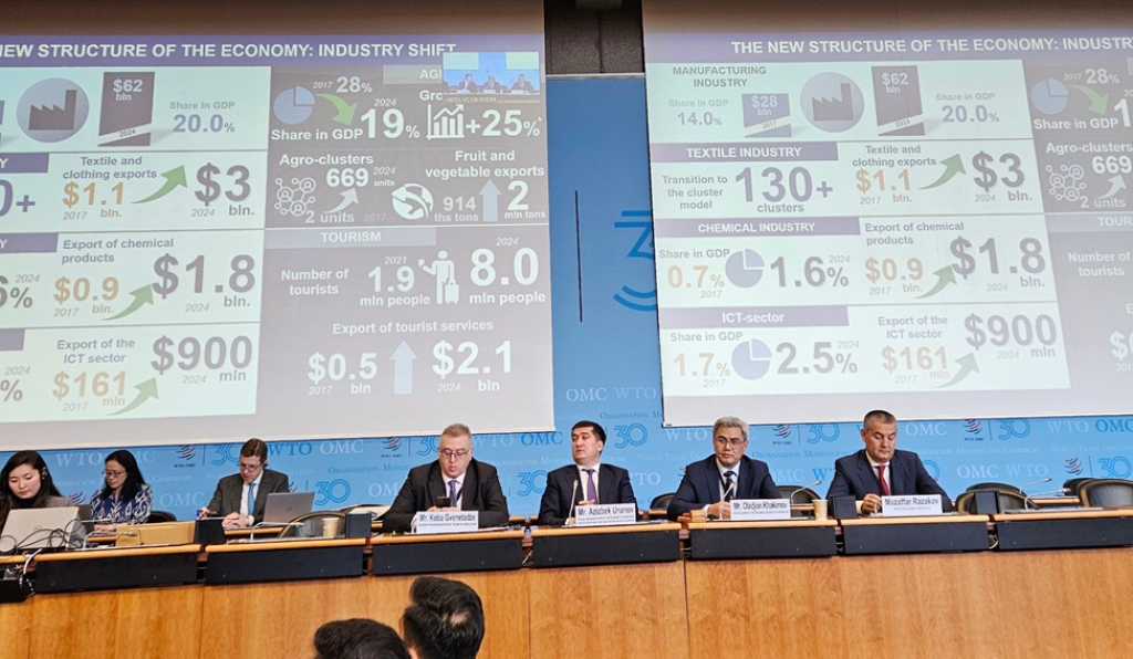 O‘zbekiston JSTga a’zo bo‘lish istagini yana bir bor tasdiqladi –Jenevada bozor islohotlari bo‘yicha erishilgan yutuqlarimiz taqdim etildi