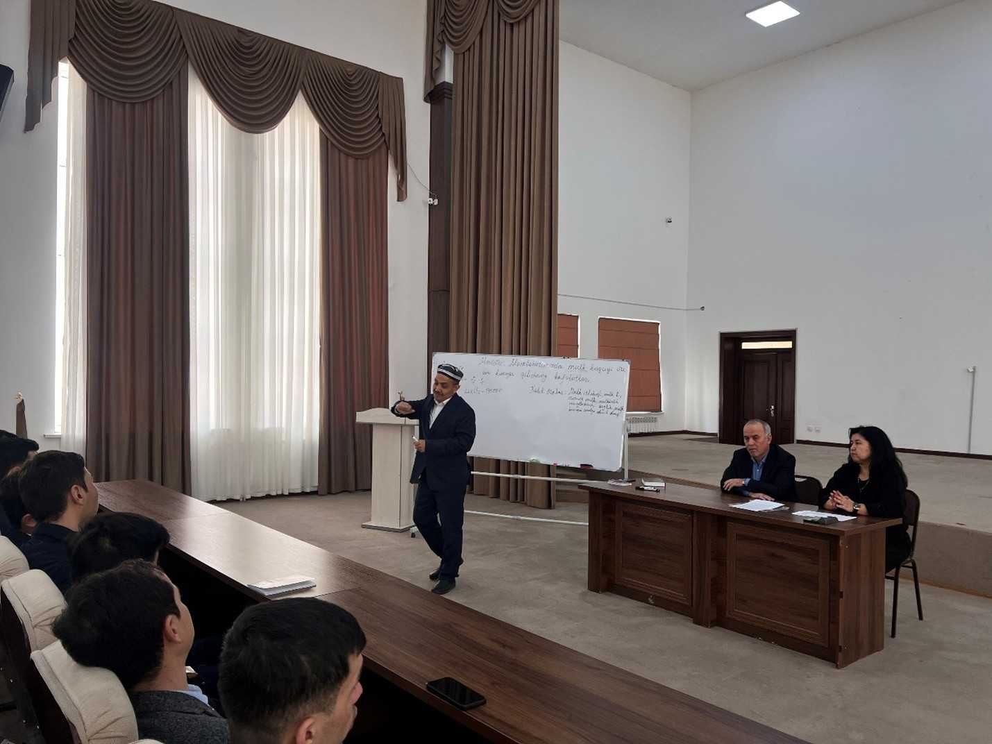 Mamlakatimizda mulk huquqi va uni himoya qilishning kafolatlari